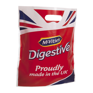 McVities Polythene Carrier Bag McVities Polythene Carrier Bag