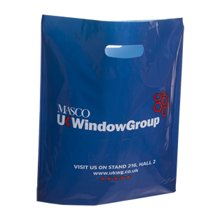 Navu Blue Polythene Carrier Bag Navu Blue Polythene Carrier Bag