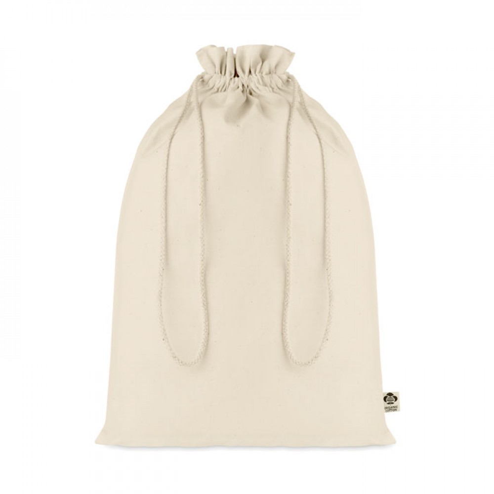 Plain Cotton Bag with Drawstring