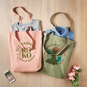 Organic Canvas Shopping Bag