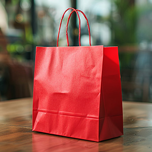 Red Paper Bags